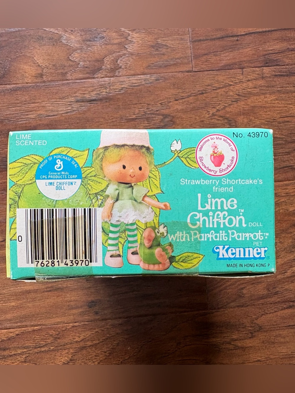 1982 Vintage Kenner Lime Chiffon Doll & Parfait Parrot - Picture 5 of 6